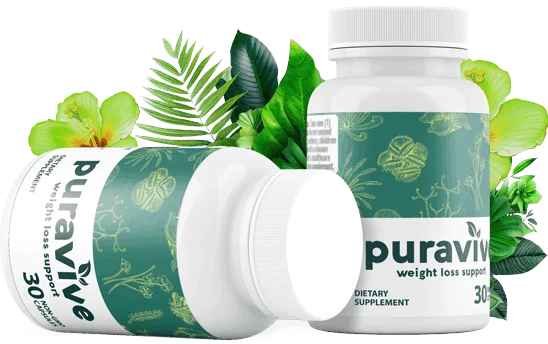 Puravive 2Bottles with herbal plants